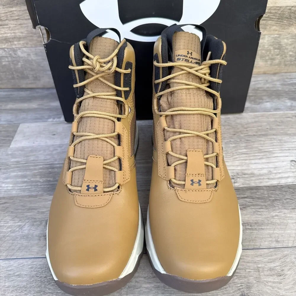 Under Armour Stellar G2 6” Tactical Boots Coyote Brown Size 9 New 3025578-200